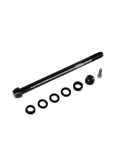 Ranyeek Dayanıklı Bisiklet Aks Çubuğu: M12 P1.5 İç Mekan Antrenmanları İçin Uygun, Siyah Alüminyum Alaşım