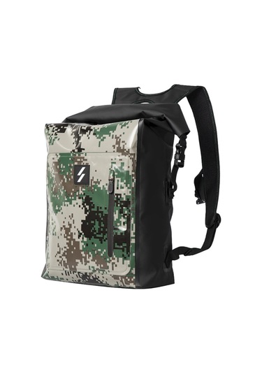 Lebıhmurah Wbp1513 As-032 Pvc0 Su Geçirmez Kumaş Tamamen Su Geçirmez Dış Mekan 25l Sırt Çantası/katlanabilir Kutu Mavi