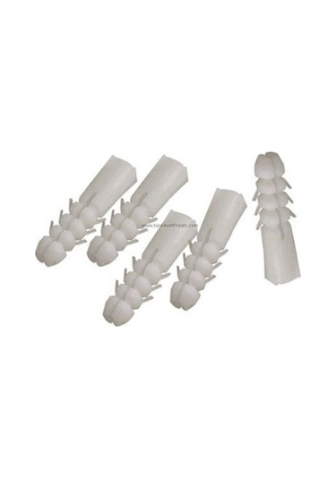 7 Mm 8 Mm, 10 Mm Beyaz Plastik Dübel 1.000li