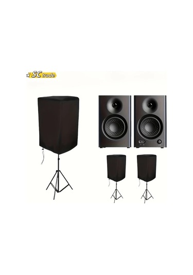 Willowhaven Kablosuz Hoparlör Kılıfı Dayanıklı Siyah Oxford Kumaş Çanta Tip A Taşınabilir İç Mekan Dış Mekan