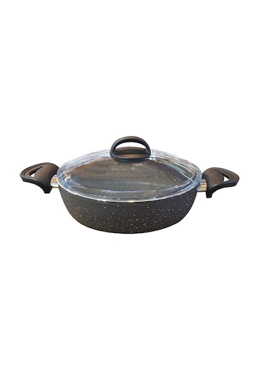 Eda Zetra Basık Tencere 28cm Zk-024