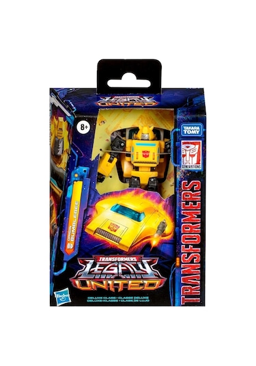 Hasbro Transformers: Legacy Deluxe Class Origin Bumblebee Aksiyon Figürü