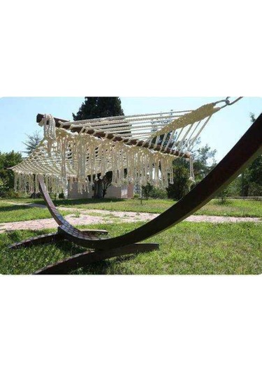 Bahçecimobilya Bahçeci - Ahşap Hamak - Gondol Açık Ceviz