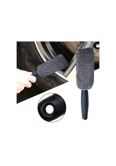 Mikrofiber Jant Ve Lastik Temizleme Fırçası