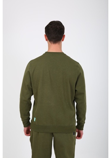 Esqudo Snowboard Erkek Sweatshirt ESWTP0006  Haki