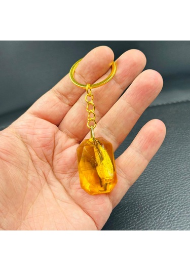 Toz Kehribar Fosil Anahtarlık Hcz-model Ghyyyp