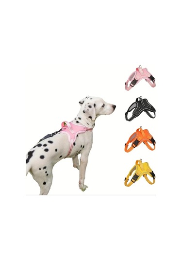 Maxaccess Yumuşak Pedli, Burkulmaya Dayanıklı, Ayarlanabilir Reflektif Köyeği Ysk L Sarı Desen