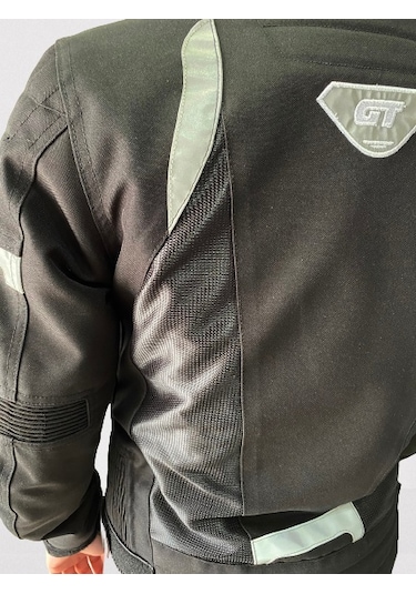 Forte Gt Inferno Kadın Motosiklet Montu 4 Mevsim Siyah Renk