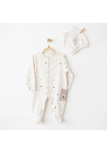 My 1 St Wardrobe Tulum Takım Ekru Çok Renkli