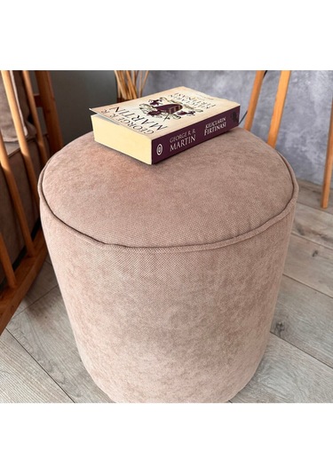 Evodeko Açık Kahve Puf