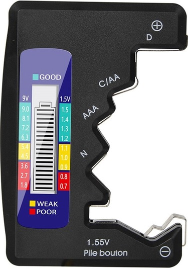 Dinosaurs Lcd Güç Endeksi Ekranlı Pil Testi Cdn Aa Aaa