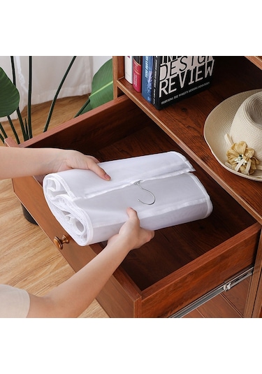 Sones Çanta Saklama Askılı Çanta Gardırop Askılı Toz Geçirmez Kumaş Saklama Çantası, Özellikler: 8 Cepli Gri Diğer