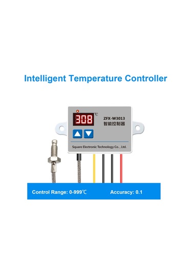 Zfx-w3013 Akıllı Dijital Mikrobilgisayar Sıcaklık Kontrol Cihazı Mini Termostat Anahtarı Dondurucu Buzdolabı Kuluçka İçin