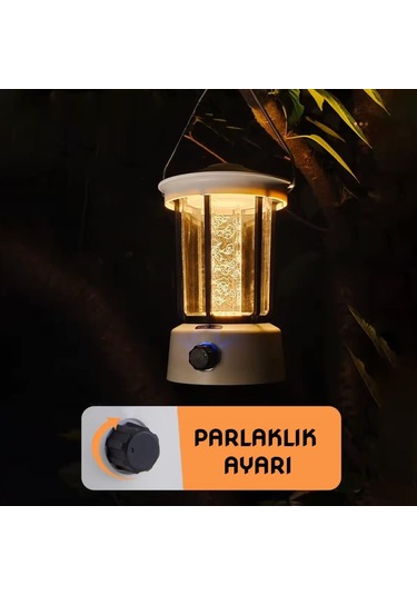 Panther Usb Şarjlı Kamp Lambası Pt-380 Beyaz