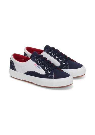 Superga 2750 Blocks Unisex Günlük Ayakkabı S4128uw-aew-sp Beyaz-beyaz Beyaz