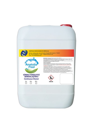 Sürekli Temizleyici 10 Lt Anatolıa Pool Continuous Cleaner
