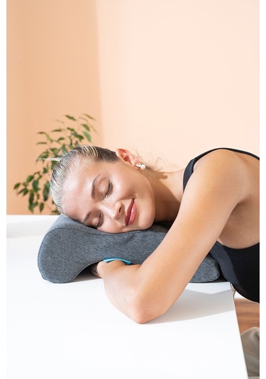 Visco Çok Amaçlı Dinlenme Yastığı Visko Şekerleme Yastığı 33 26 12cm