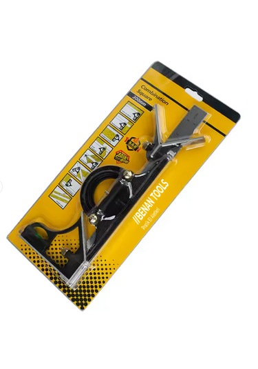 Benan Tools 300 Mm Terazili Gönye Ve 175 Mm. Üçgen Gönye 2'li Set