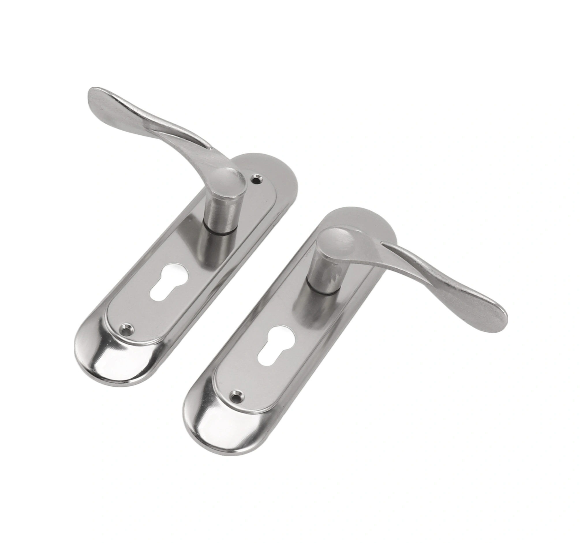 Geeroyoo Stainless Steel Odun Kapı Kilidi - Ev İçi Yatak Odası Kilit Seti, Dayanıklı Konstruksiyon, Kolay Kurulum, Ev Genel Kullanım