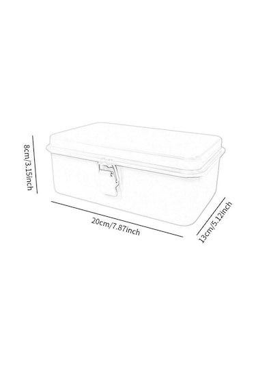 Pazly Suntek Stil Saklama Retro Not Mavi Kutusu Düzenleyici Demir Ze Mavi