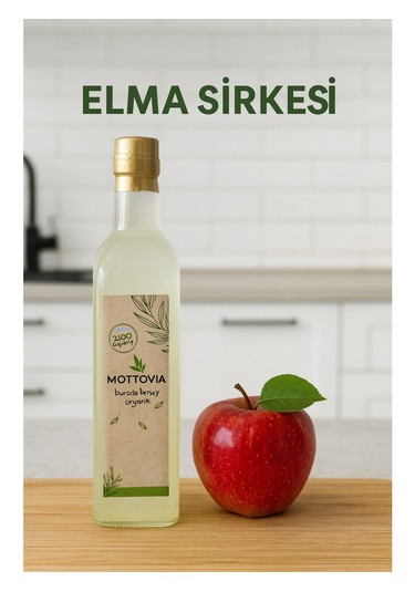 Elma Sirkesi Mix Doğal Fermante 500 Ml Katkısız