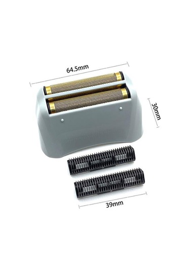 Pro Tıraş Makinesi Yedek Folyo Ve Bıçakları - Andis Modelleriyle Uyumlu, Süper Yumuşak Altın Titanyum Bıçaklar-ad4-