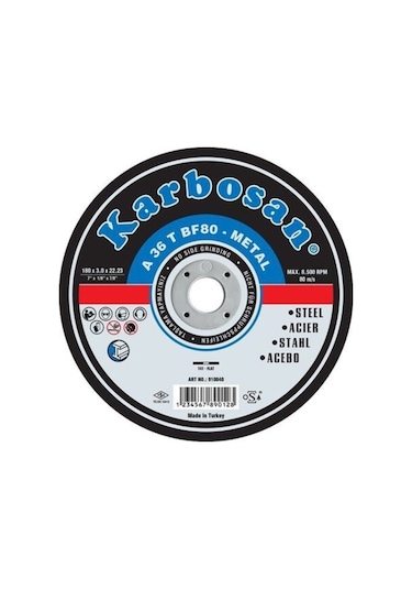 Metal Kesici Taş 115x3x22 -1 Adet