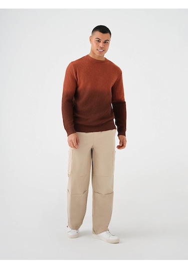 Loft Regular Fit Turuncu Erkek Kazak Lf2036902 Turuncu