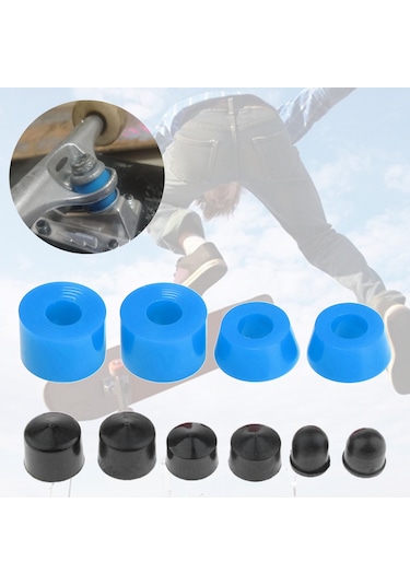 Homyl Açık Için Kaykay Kamyon Burç Kiti Amortisörler Yumuşak Mavi Mavi Çok Renkli