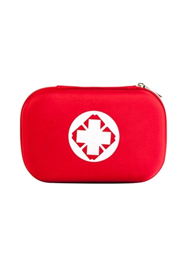 Sones 25'i 1 Arada Eva Taşınabilir Araba Ev Açık Hava Acil Durum Malzemeleri Kiti Hayatta Kalma Kurtarma Kutusu Kırmızı