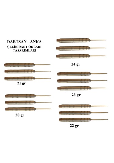 Anka Butik Dart Set Dab2448