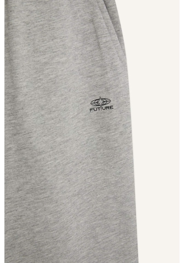 DeFacto Regular Fit Eşofman Altı Cepli Basic Düz Beli Bağcıklı Lastikli Paça D4416AX25SPGR362