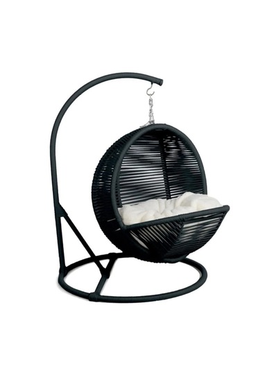 Reyo Pet Lüxperi Kedi Salıncağı & Kedi Yatağı & Kafesi 38x45x65 Cm Siyah