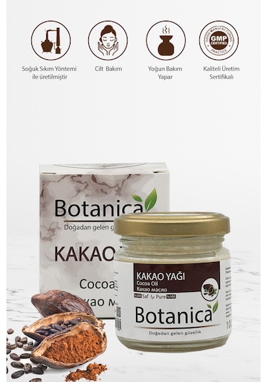 Botanica Nemlendirici Kakao Yağı 100 G