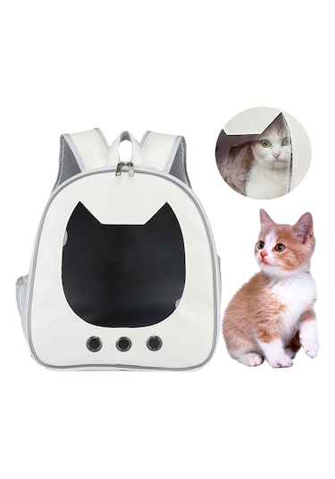 Suntek Kedi Taşıyıcı Sırt Çantası Havalandırmalı Büyük