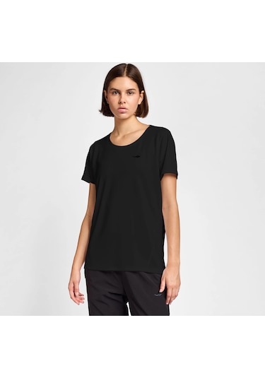 Lescon 25b-2015 Koşu Kısa Kol Tshırt 25btbk002015 Siyah