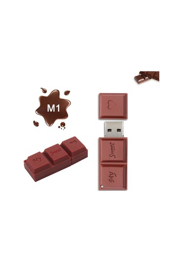 Microdrive 128gb Usb 2.0 Yaratıcı Çikolata Usb Flash Sürücü