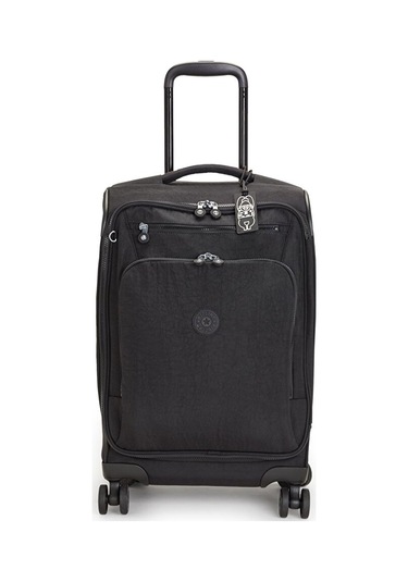 Kipling New Youri Spin S Küçük Boy Tekerlekli Valiz Siyah Black N Siyah