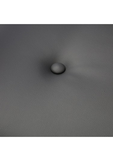 Button Çalışma Sandalyesi S.deri - Siyah 62x77-87x60 Cm Siyah