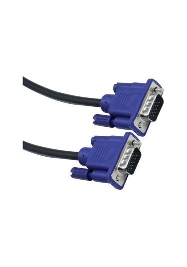 1.5m Vga Uzatma Kablosu Hd 15 Pin Erkek-erkek Vga Kabloları Kablosu Tel Hattı Bakır Çekirdek Pc Bilgisayar Monitörü Projektör