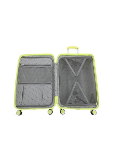 Mçs Üçlü Polipropilen Valiz Seti V377 S23sy1000058-set 00194 Açık Sarı