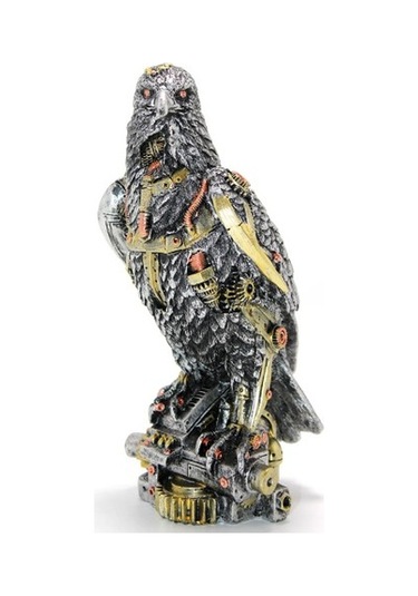 Steampunk Polyester Kartal Figürü
