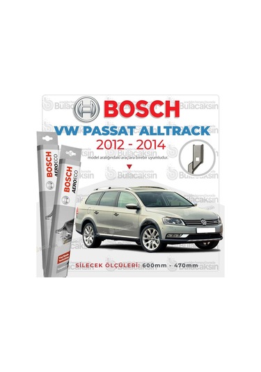 Volkswagen Passat Alltrack Muz Silecek Takımı 2012-2014 Bosch A