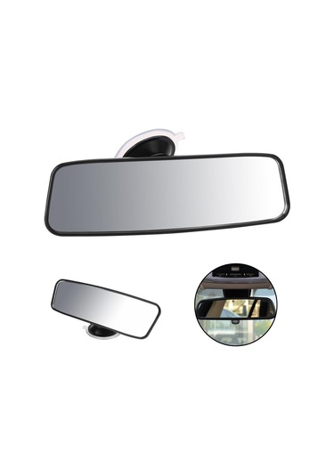 İç Dikiz İlave Ayna 240 Mm 360 Derece Ayarlı Vantuzlu