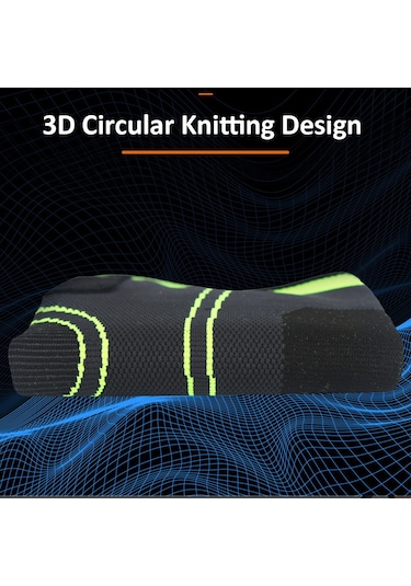 Padalink Unisex Spor Dizlikleri - Nefes Alabilen Basınçlı Koşu Ve Bisiklet Diz Koruyucu, Çift Paket, Kırmızı, M Boy Kırmızı