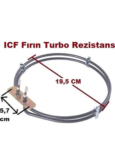 Icf Rezistans  Icf Turbo Rezistans Fırın Turbo Rezistansı