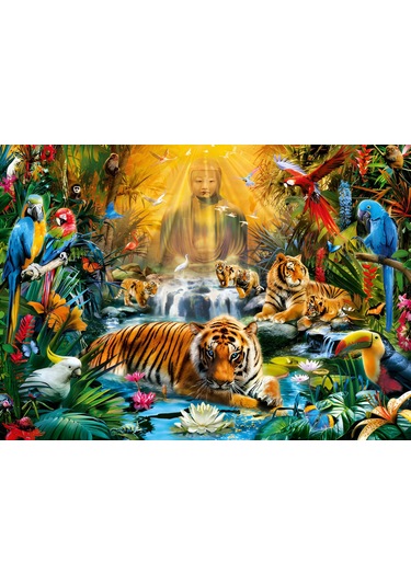 Clementoni Mystic Tigers 1000 Parça High Quality Collection Yetişkin Puzzle