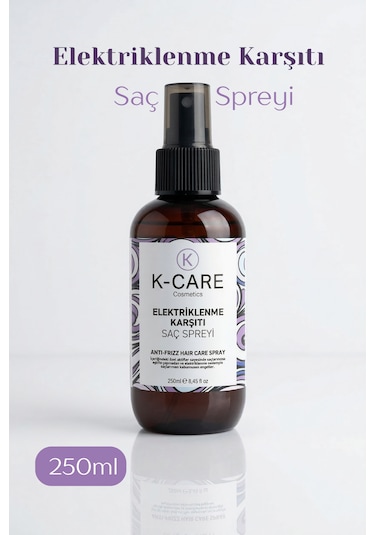K K-care Cosmetics Elektriklenme Karşıtı Saç Spreyi 250 Ml