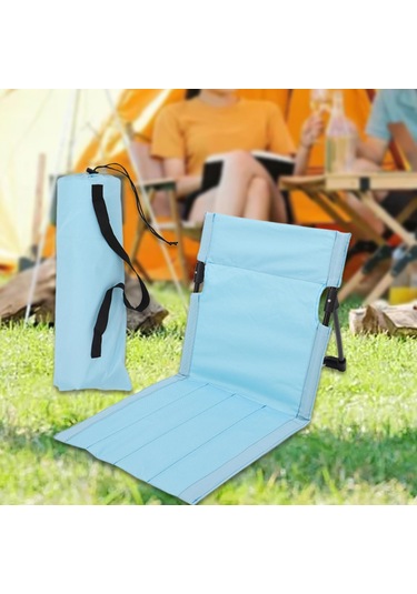 Suntek Açık Hava Plaj Şezlongu, Yürüyüş, Barbekü, Açık Mavi