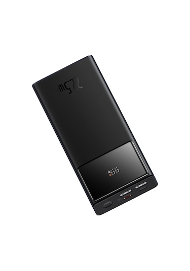 Baseus Star-Lord Overseas Edition 22.5 W 20000 mAh Dijital Ekranlı Powerbank Siyah